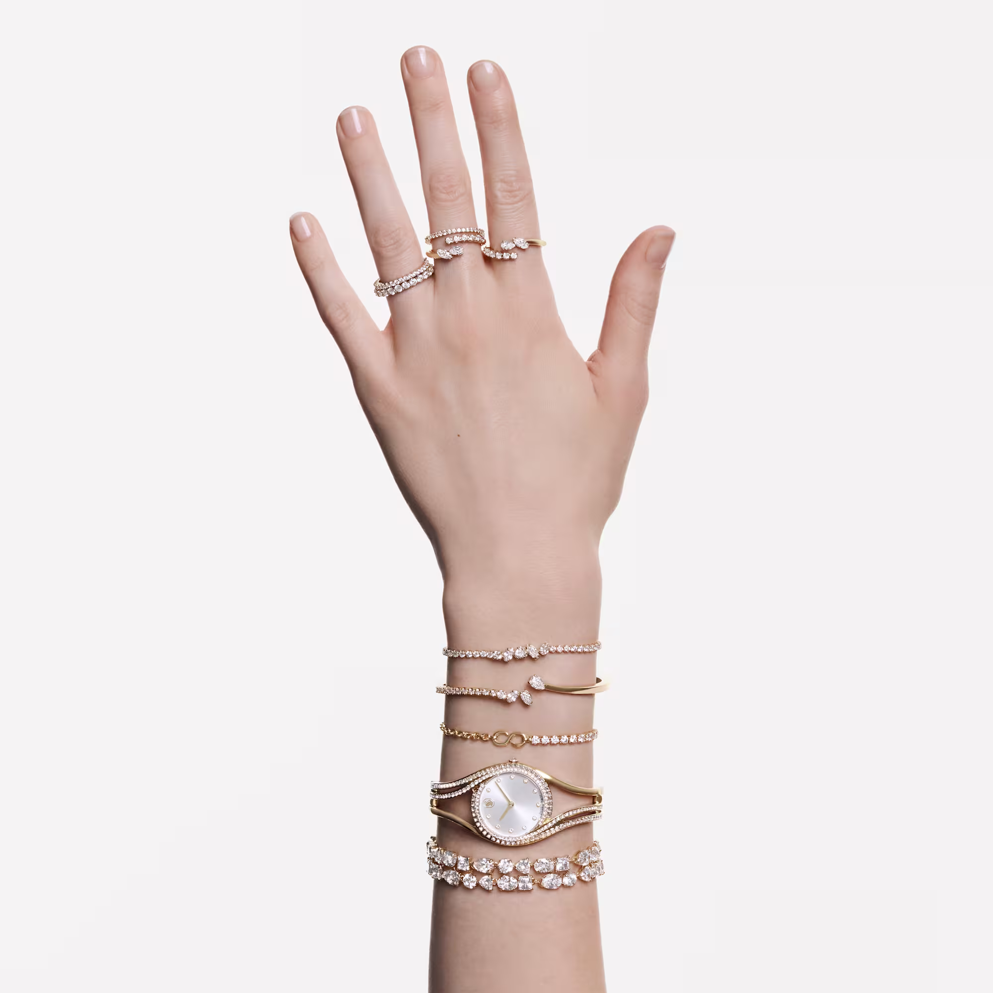 Hyperbola bangle watch